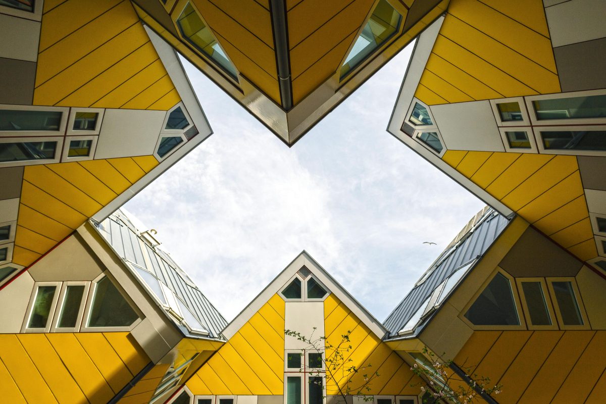 Photo by Stas Knop: https://www.pexels.com/photo/low-angle-of-yellow-houses-1209521/